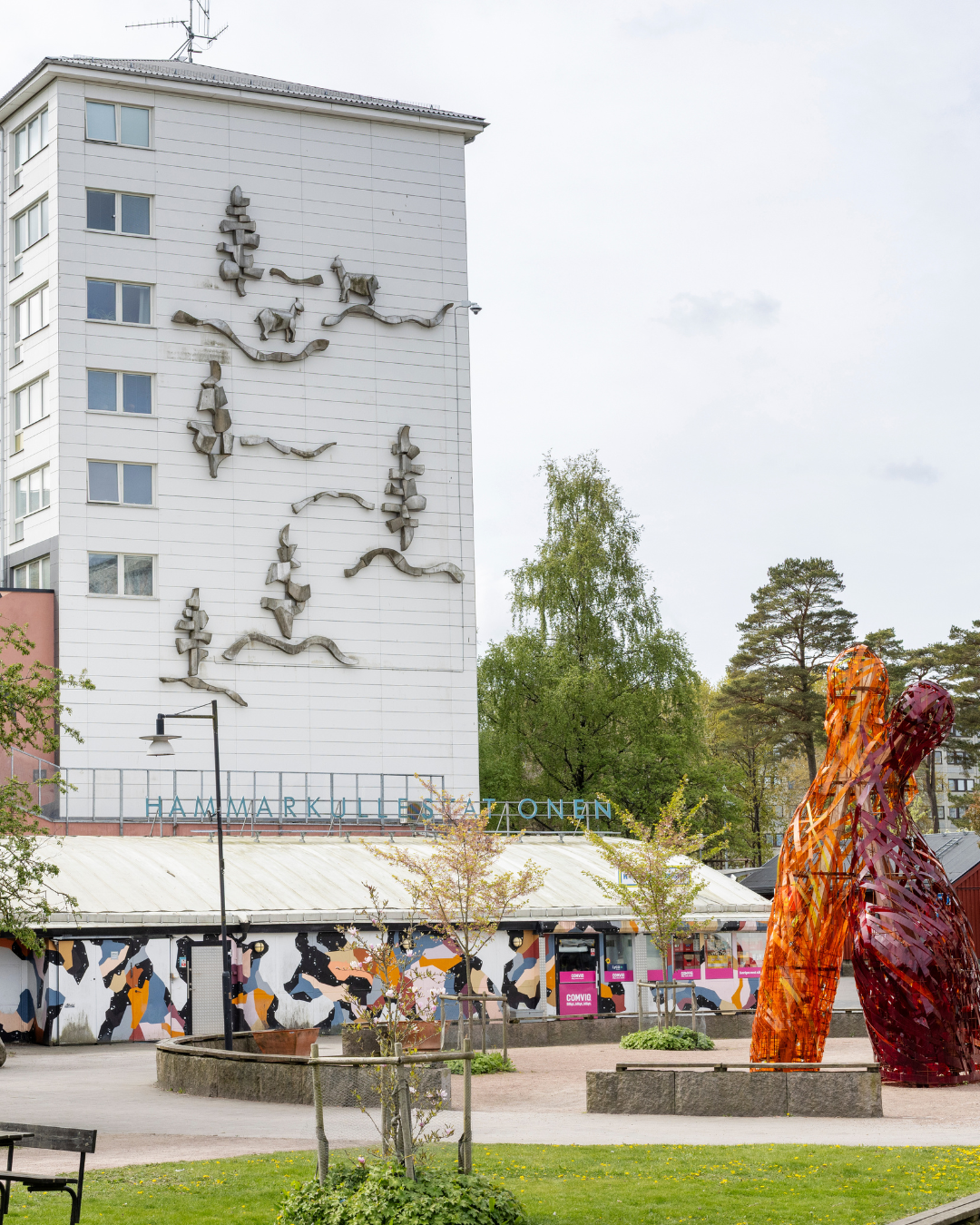 bild över Hammarkulletorget i Angered
