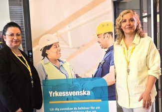 Eductus Yrkessvenska på utbildningsmässa i Eskilstuna